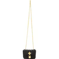 Faina Sac à bandoulière or / noir