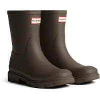 Hunter Bottes en caoutchouc brun foncé