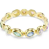 Swarovski Bracelet bleu pastel / or / vert pastel / violet