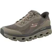 SKECHERS pour homme. 237812 Baskets Glide Step taupe (40), 1 à 3 cm, Lacets, Casuel, Sport, Multisport