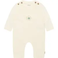 Noppies Barboteuse / body émeraude / orange clair / blanc cassé