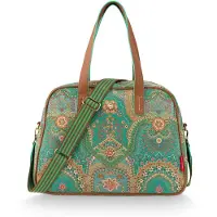 Pip studio sac de voyage pour ordinateur portable Tovy Weekend Bag Jabali Green vert