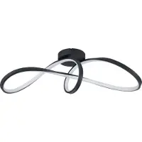 Eglo Lampe de plafond Zigbee Calarossa-Z LED - Noir