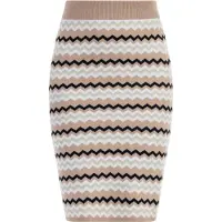 Faina Jupe beige / gris clair / noir / blanc