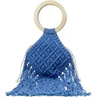 IZIA Sacs à main bleu