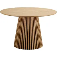 Ebuy24 Osaka table à manger Ø120cm naturel.