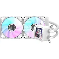 Darkflash Dj240s Liquid Cooling 240 Mm Argenté