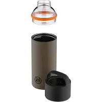 24Bottles Gourdes 'Spin' marron / noir