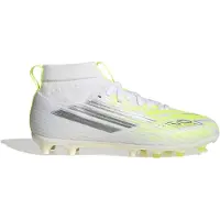 Adidas Chaussure de sport 'F50 Sparkfusion League' jaune / gris argenté / blanc