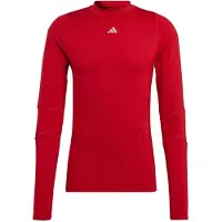 Adidas T-Shirt fonctionnel rouge / blanc