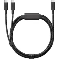 Native Union Belt 140w Usb-c To Usb-c 2m 8736 Usb-c Cable 2 M Argenté