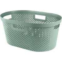 Curver Corbeille à linge INFINITY DOTS 40L 58.5 x 38.0 x 26.5 cm