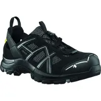 Haix Chaussure de sécurité BE Safety 61.1 taille 12 (47) noir/argent S1P HRO HI SRC ESD EN ISO 20346 (S1P, 47)