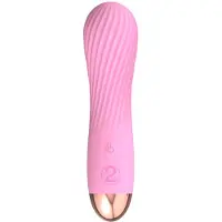 Cuties Mini - vibromasseur spirale rechargeable étanche - rose