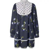 Imily Bela Robe bleu / bleu marine / vert foncé / blanc
