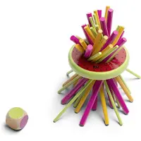 BS Toys Jeu en bois Mikado Melon, 31dlg.