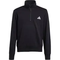 Adidas Essentials Half Zip Sweatshirt Noir 15-16 Years Enfants