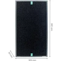 Leitz Z-7000 Filter - H13 HEPA/Carbon Replacement Filter - 2 Pieces