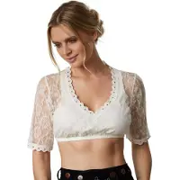 Dressforfun Dirndl blouse Lotti M - déguisement costume halloween déguisement carnaval déguisement carnaval déguisement carnaval - 303081