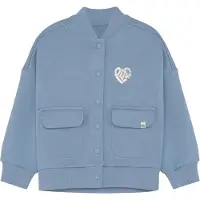 Noppies Veste de survêtement bleu fumé / blanc cassé