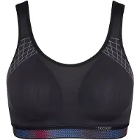 Triumph Soutien-gorge de sport 'Triaction Cardio Flow' bleu / rouge / noir