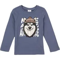 s.Oliver T-Shirt saphir / cappuccino / graphite / blanc
