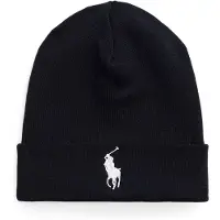 Ralph Lauren Bonnet noir / blanc