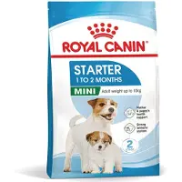 Royal Canin Mini Starter Mother &amp; Babydog 2x1 kg karma sucha dla suk w ciąży i okresie laktacji oraz szczeniąt, od 4 do 8 tygodnia, ras małych