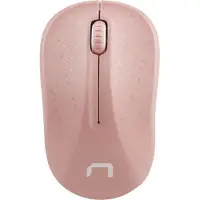 Natec Souris sans fil Toucan rose et blanc 1600 DPI
