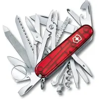 Victorinox SwissChamp transparent rouge 1.6795.T couteau suisse