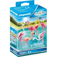 Playmobil Family Fun 70351 Banc de flamants roses