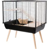 Zolux Cage Neo Muki Large Rodents H58, noire
