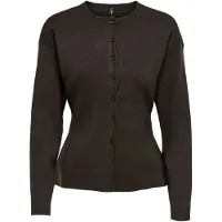 ONLY Cardigan 'ONLLucy' brun foncé