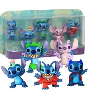 Just Play Disneys Lilo & Stitch Ensemble de figurines collectionner 5 pices Jouets pour enfants partir de 3 ans par