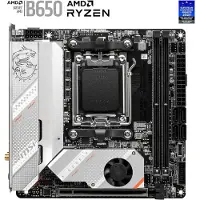 MSI Mpg B650i Edge Wifi Motherboard Argenté