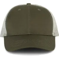 K-Up Pack 13 Casquette Trucker Oeko-Tex Khaki/Light Grey - K-up KP110 - Taille One Size