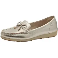 Tamaris Mocassins Cuir - Or clair