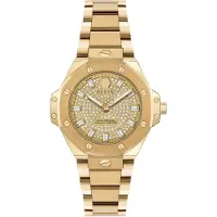 Philipp Plein Montre à affichage analogique 'Royal Prestige' or
