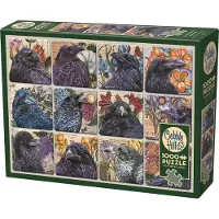 Cobble Hill Puzzle Collage Corbeaux - Random Cut - 1000 pièces