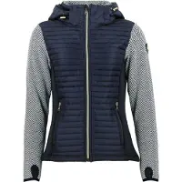 Mountain Peak Blouson à capuche zippé tri-matière femme