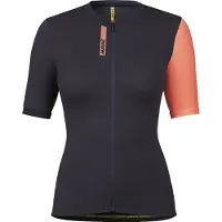 Mavic Essential Short Sleeve Jersey Bleu M Femme