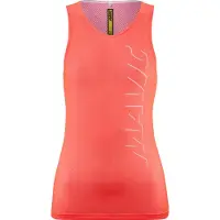 Mavic Hot Ride +sl Sleeveless Base Layer Orange M Femme