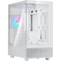 Silverstone Lucid 04 (wei?, Tempered Glass x 2) (mATX), Boîtier PC, Blanc