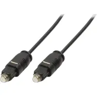 Logilink Toslink - Toslink, 1.5m câble audio 1,5 m Noir