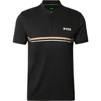 BOSS Spin Bodymapp 10276669 Short Sleeve Polo Noir M Homme
