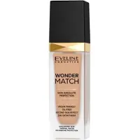 Eveline Cosmetics Wonder Match fond de teint liquide longue tenue à l'acide hyaluronique teinte 30 Cool Beige 30 ml