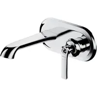 Omnires Y Y1215HBL Mitigeur de lavabo encastré, noir