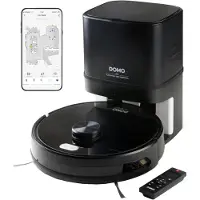 Domo Aspirateur robot avec station de nettoyage et serpillière - DO7298S