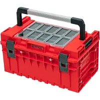 Qbrick System ONE 350 2.0 Expert RED ULTRA HD Custom Mallette à outils modulaire organisateur 585 x 385 x 320 mm 38 l empilable IP66