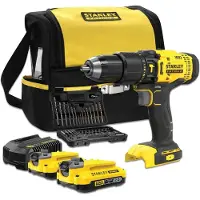 Stanley Impact Driver V20 Sfmcd711Dsa 50Nm 2X2.0Ah +50Acc Bag